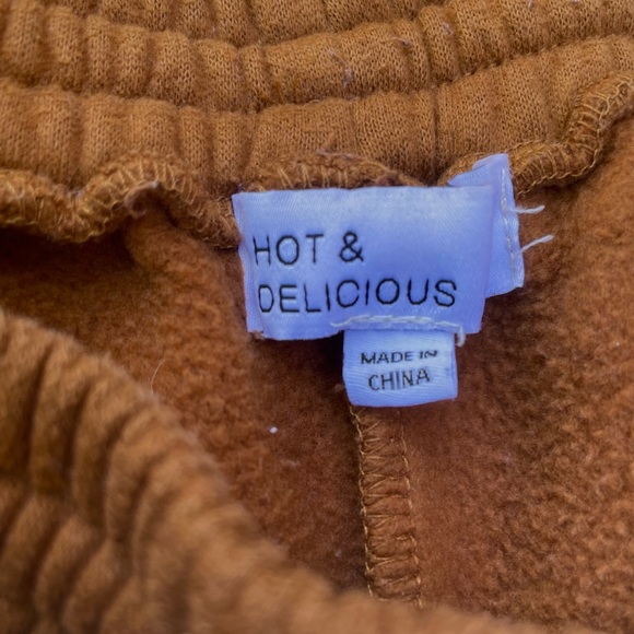 Brown Cozy Sweat Pants - Picture 3 of 3